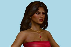 Michelle Valdez Silent-Hill, female, woman, girl, people, human, xna, characters, rigged